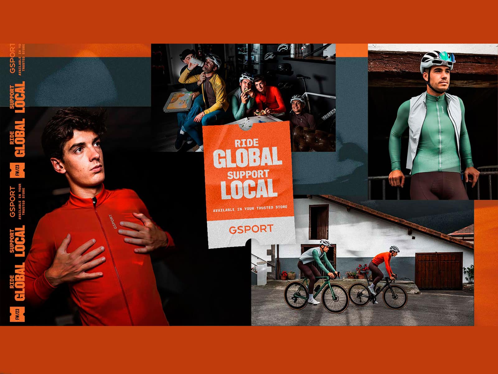 Ride Global, Support Local. Colección FW 23/24