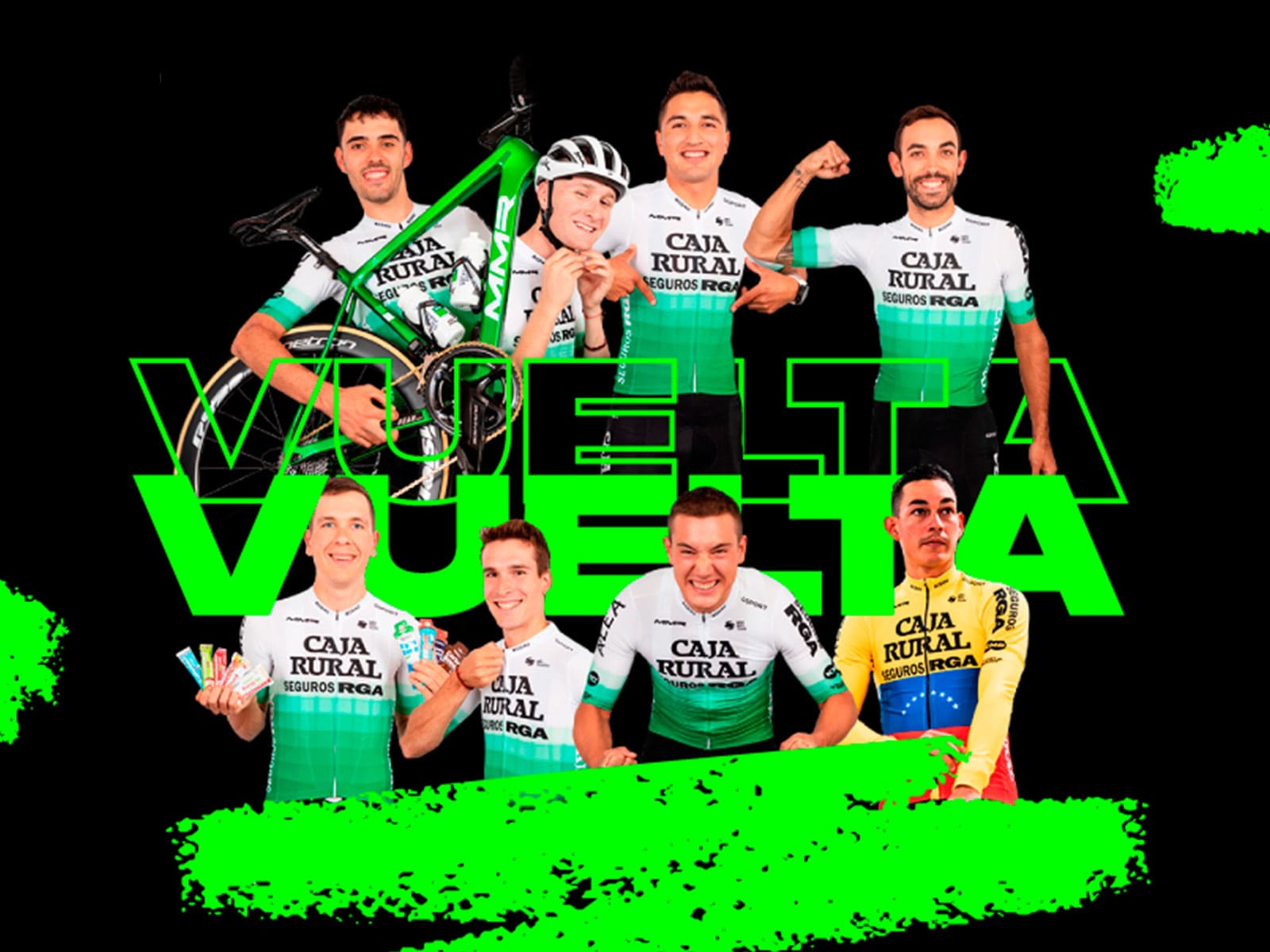 La Vuelta Ciclista a España con el Caja Rural Seguros-RGA