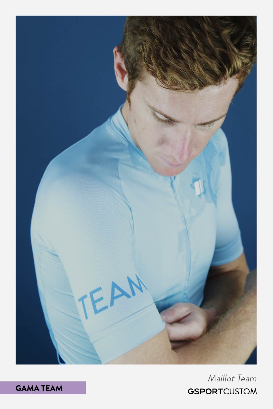 Maillot team manga corta verano ciclismo coleccion ropa personalizada custom gsport