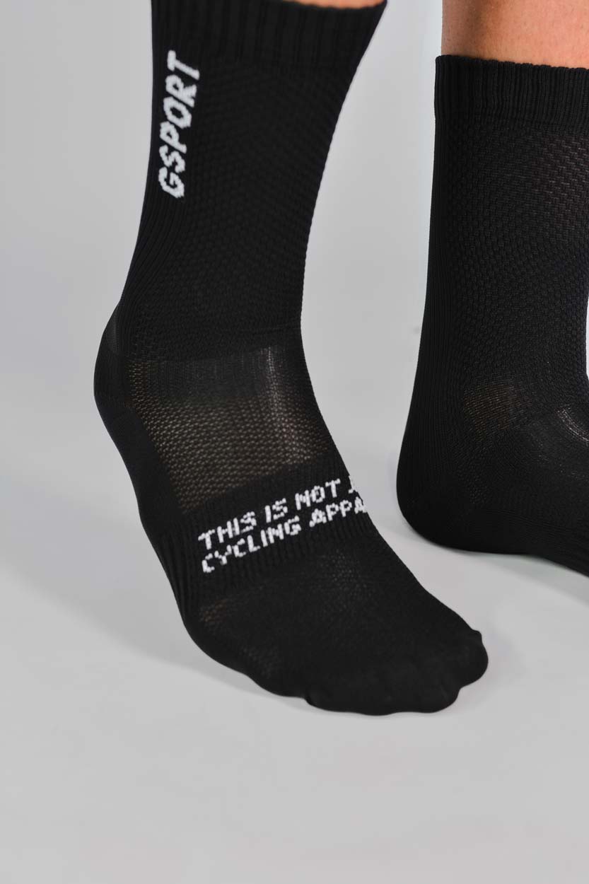 Calcetines Ciclismo Pro Team Negros Socks