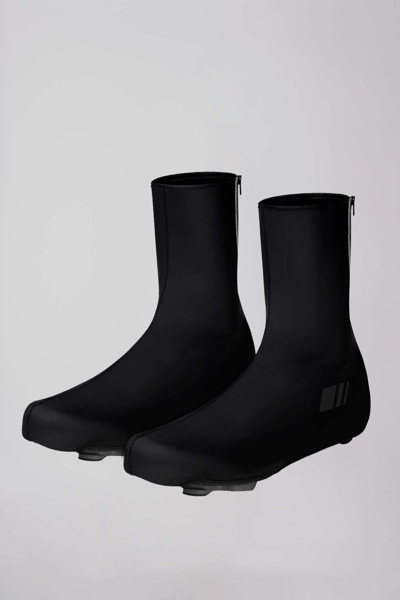ciclismo impermeable negro cubre zapatos botas calas con cremallera proteccion protector