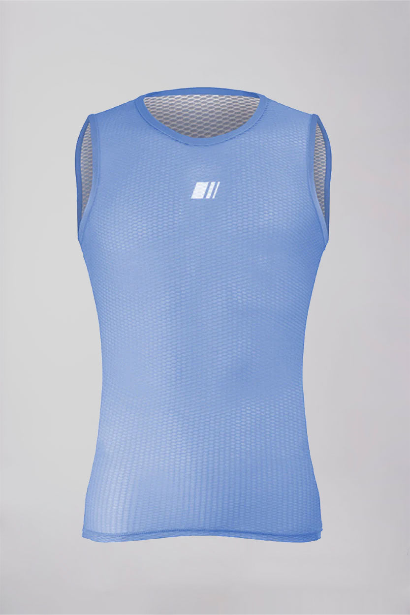 Camiseta interior transpirable ligera azul ciclismo