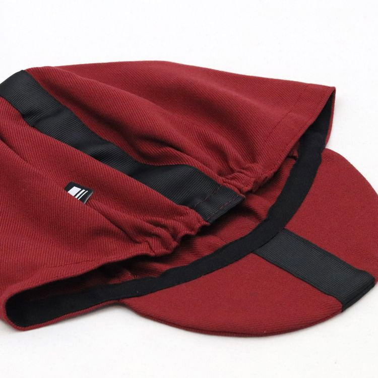 gorra ciclismo negra black red roja debajo casco bicicleta profesional elite coleccion ropa gsport accesorios complementos