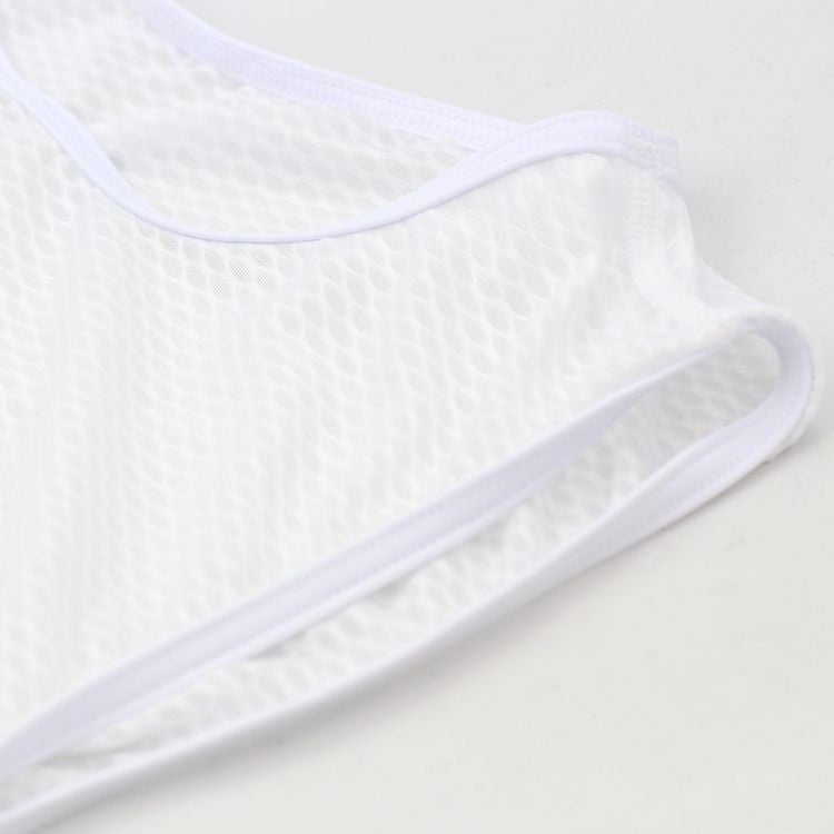 camiseta interior tirantes blanca transpirable verano primavera ligera