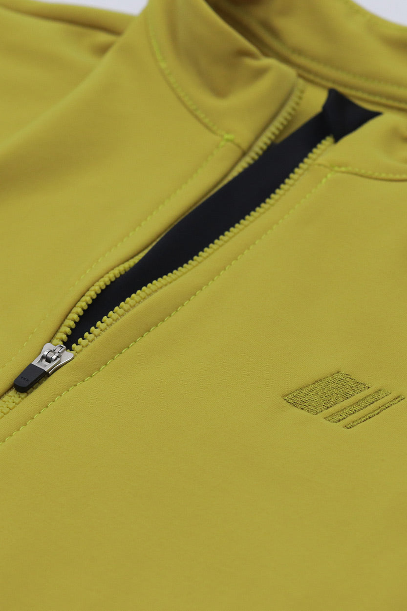 Maillot winter tokyo amarillo mostaza verde manga larga coleccion ropa ciclismo gsport